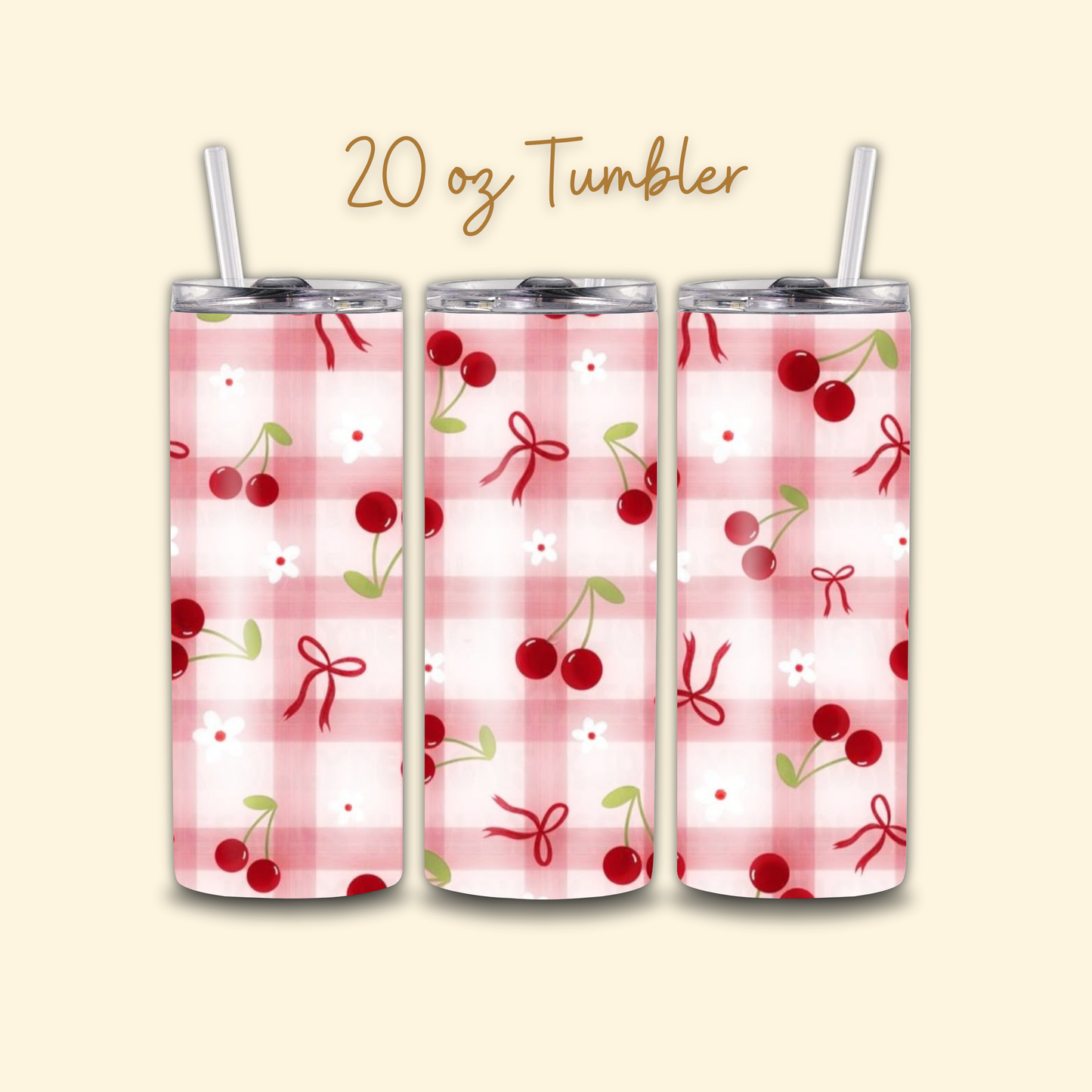 Cherry Tumbler