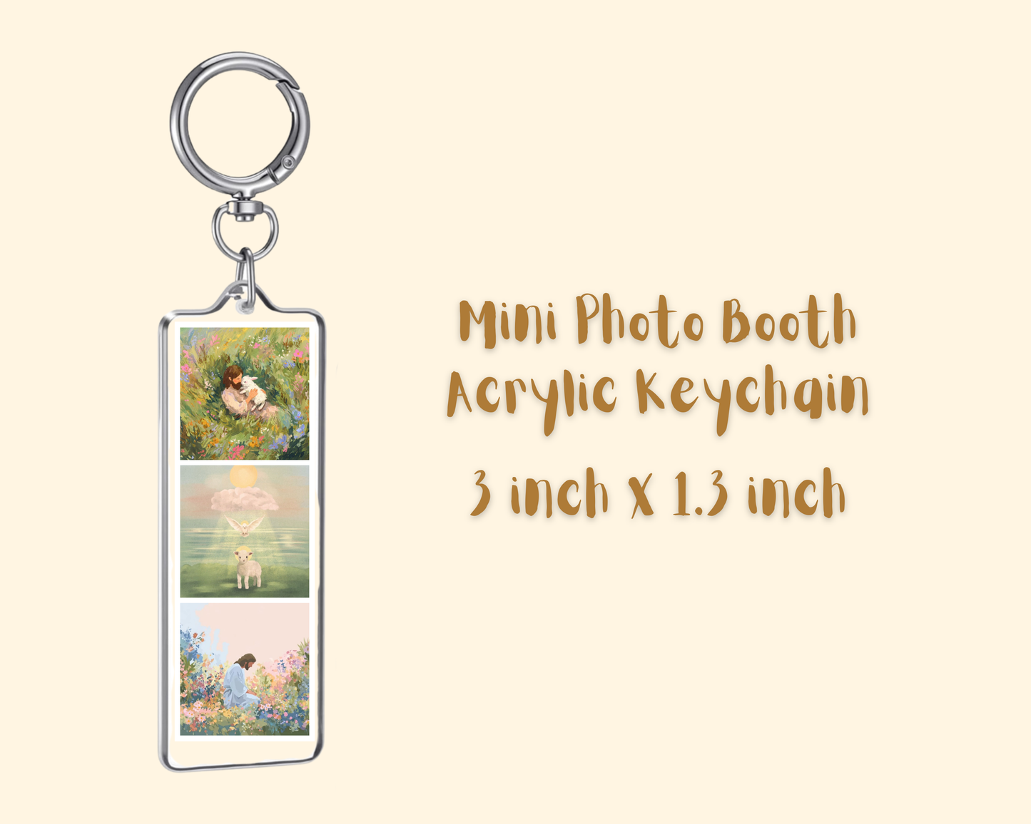 Jesus Girl Keychain