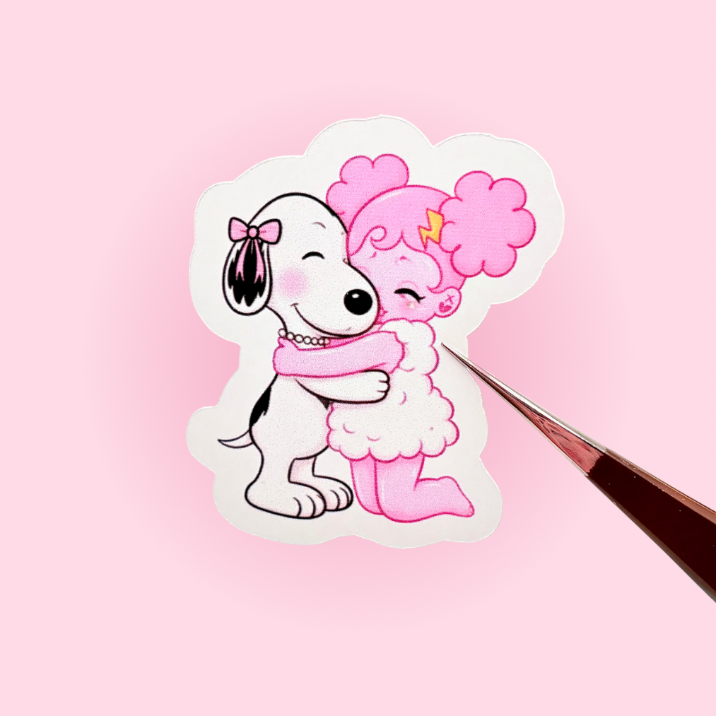 Dog X Sad Girlz Sticker