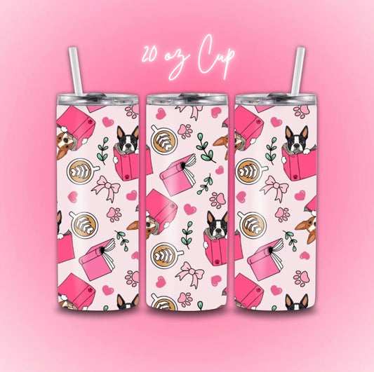 Cute Dog Tumbler