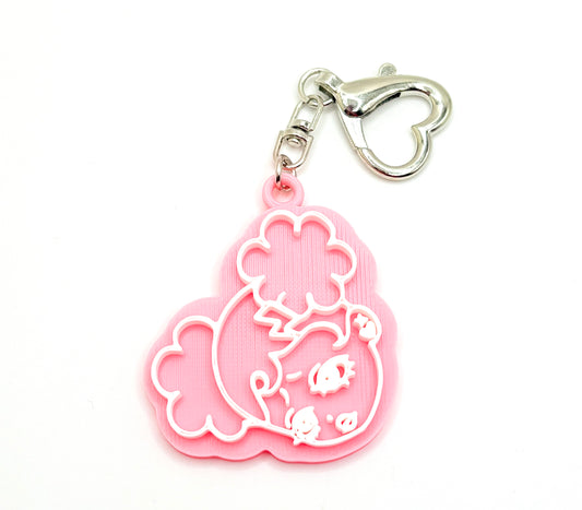 Pink Sad Girlz Keychain
