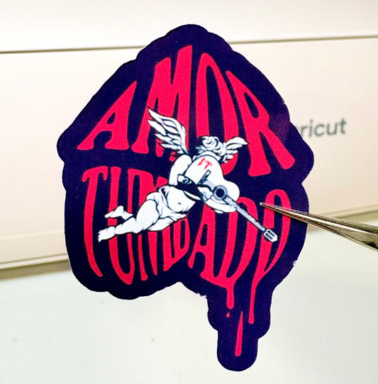 Amor Tumbado Sticker