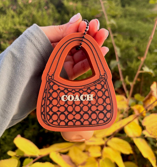 Brown Bag Hand Sanitizer Holder